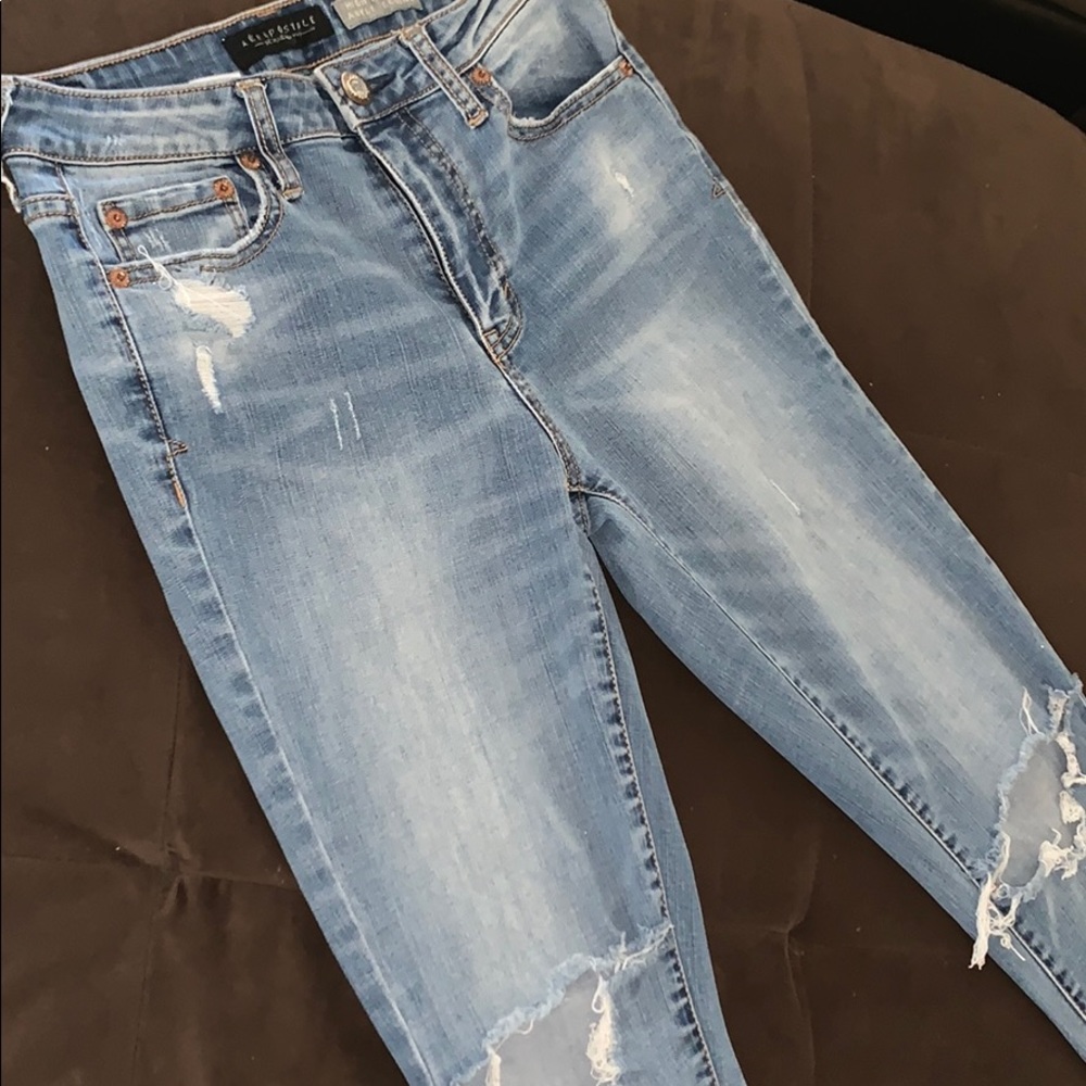 Aeropostale high waisted ankle jegging